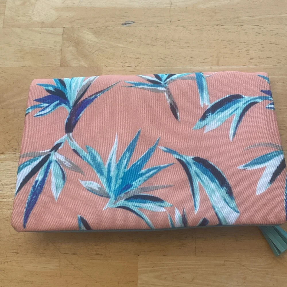 Rachel Pally tropical reversible fold over clutch